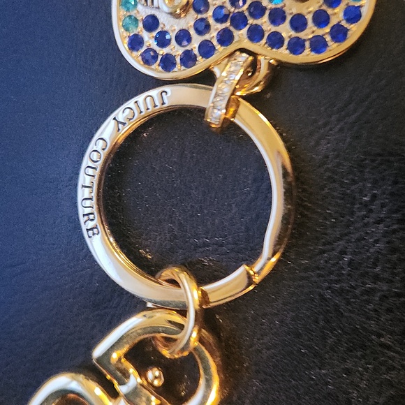 New Juicy Couture Heart Key Chain/purse Charm - Picture 3 of 5